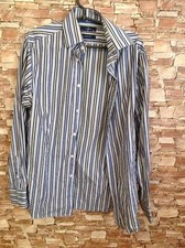Men's Jasper Conran Shirt Grey Cotton 38 / M / 46 9K3W