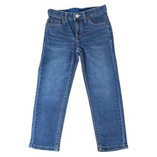 Levis 502 Boys Jeans Size 5 Regular Blue Stretch Denim NWT Kids Pants