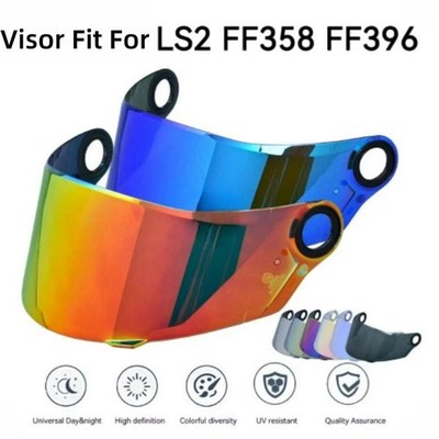 Motorcycle Helmet Visor Fits For LS2 FF358 FF396 Helmet Face Shield Lens
