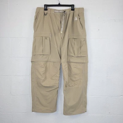 Nike ACG Men's Smith Summit Tan Convertible Cargo Pants Size XL - Image 1 of 4