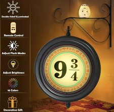 Double-sided Harry Potter Hanging 9 3/4 Night Light Wall Light Decoration Lamp