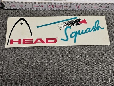 HEAD Squash - Aufkleber / Sticker Werbung (2H)