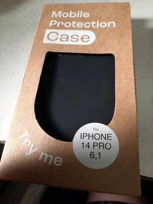 T-Mobile Cover Case Hülle In Schwarz Für Iphone 14 Pro  (6,1'')