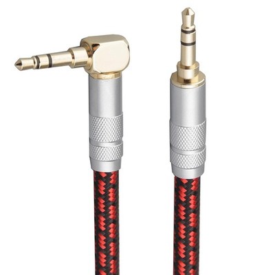 Audiophile Aux Cable 3.5mm to 3.5mm High Purity Copper Unidirectional Passive