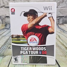 Tiger Woods PGA Tour 08 Nintendo Wii Game CIB EA Sports Golf Sports Simulation