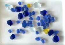 rare sea glass Lid from japan Surf-Tumbled Beach Glass