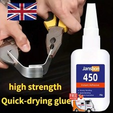 5Sec Super Glue Strong Bond for Shoes/Glass/Metal/Wood/Plastic,Ceramic Quick Dry