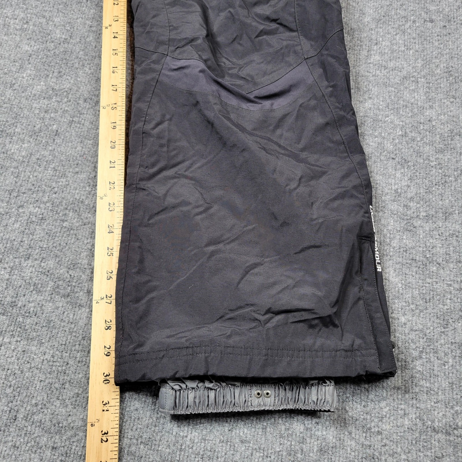 Under Armour Pants Mens Large Black Snow Ski Waterproof Windproof Winter Outdoor thumbnail 10
