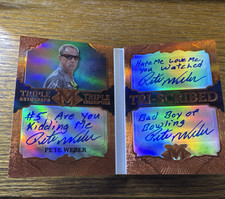 2026 Leaf Magnificence Pete Weber Triple Inscription Auto 1/5 