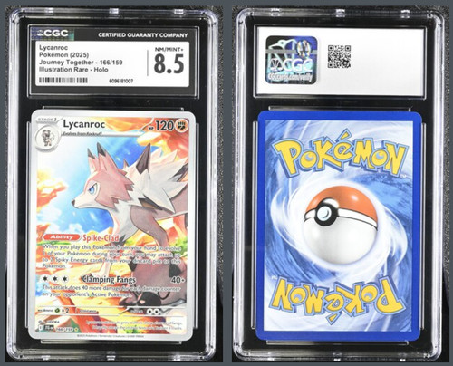 Lycanroc graded CGC 8.5 for sale on eBay