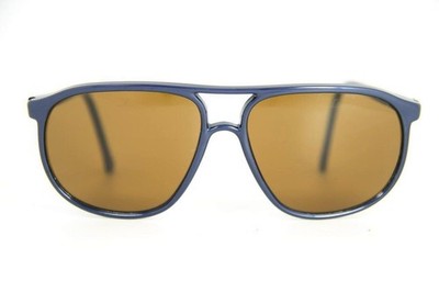 259$ Rare Vintage Vuarnet 017 Blue Sunglasses PX2000 Brown Glass Mineral Lens