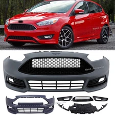 For Ford Focus ST 2015 2016 2017 2018 Front Bumper Grilles Conversion Kit New
