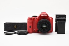 Pentax K-R Red/Red Custom Color 12.4 Megapixels Da 50Mm F1.8 Lens Kit Strap Char