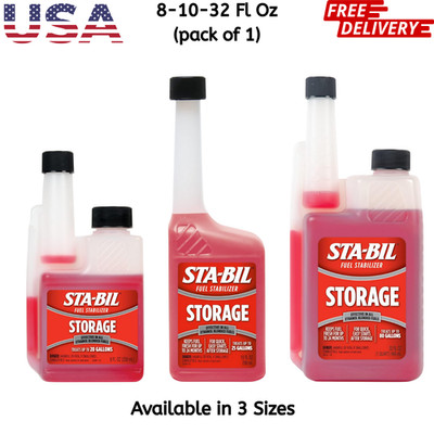 STA-BIL Storage Fuel Stabilizer - Keeps Fuel Fresh for 24 Months (Select Size)