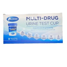 Multi Drug Urine Test Cup -3 TESTS