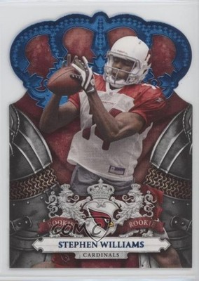 2010 Panini Crown Royale Rookie Blue 46/100 Stephen Williams #109 Rookie RC 5w0