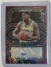2021 Prizm NBA DP Moses Wright Penmanship Autograph Purple Fast Break DISCO  /50