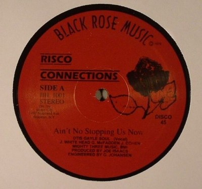 RISCO CONNECTION Ain't No Stopping Us Now 12'' NEW VINYL unofficial reissue