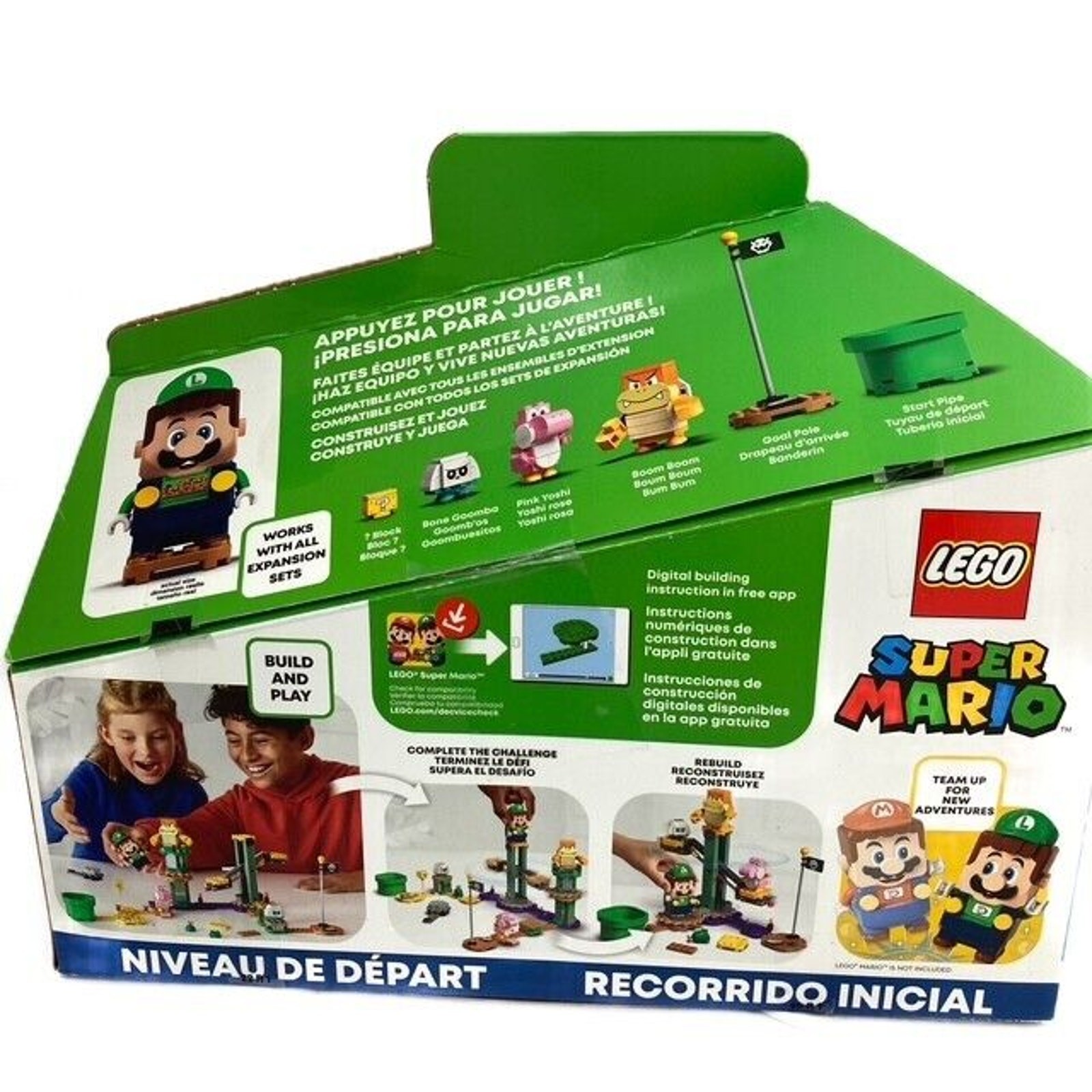 Lego Super Mario 71387 Luigi Starter Course Nintendo Brand New Sealed
