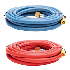 10m x Oxygen & Acetylene 10mm gas welding hoses cutting burning hose set 3/8"