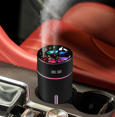 Waterless Car Diffuser for Essential Oils, 300ml Dual Nozzle Battery Powered