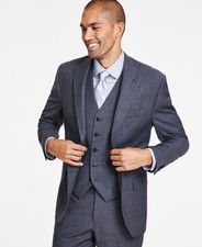 Michael Kors Mens Classic fit Suit Jacket Bla...