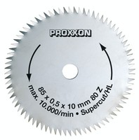 Proxxon-KreissäGeblatt Super-Cut, Ø 85 X 0,5 X 10 Mm, 80 ZäHne