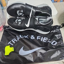 Nike Zoom PV Elite Pole Vault Track Spikes Shoes Cleats Black Men's Size 13