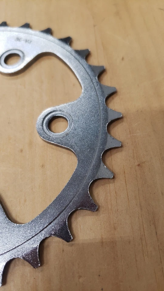 Vintage Chainring 30t 74mm bcd 30-V4 Road Mountain Universal Gray - Image 4 of 4