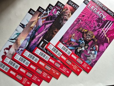 Death of Wolverine Logan Legacy 1 2 3 4 5 6 7 full set Marvel Comics lot 2014
