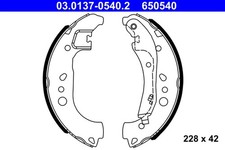 Bremsbackensatz ATE 03.0137-0540.2 für AUDI BZ1 AW1 VW IBIZA POLO SKODA SEAT KJ1