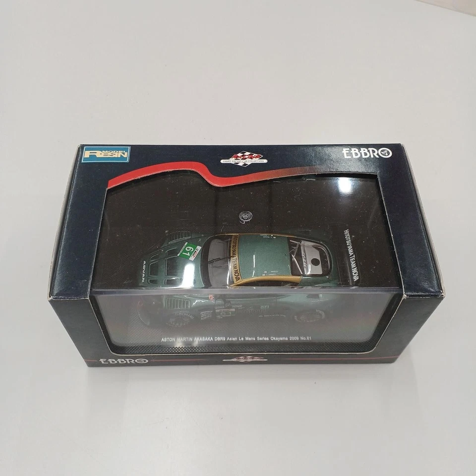 Mini auto EBBRO ASTON MARTIN AKASAKA DBR9 44365 - Immagine 2 di 3