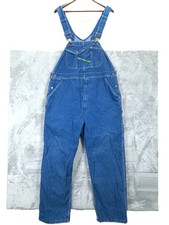 Key Bib Overall Men 40x30 Blue Denim Workwear Imperial Aristocrat 272.42 Zip Fly