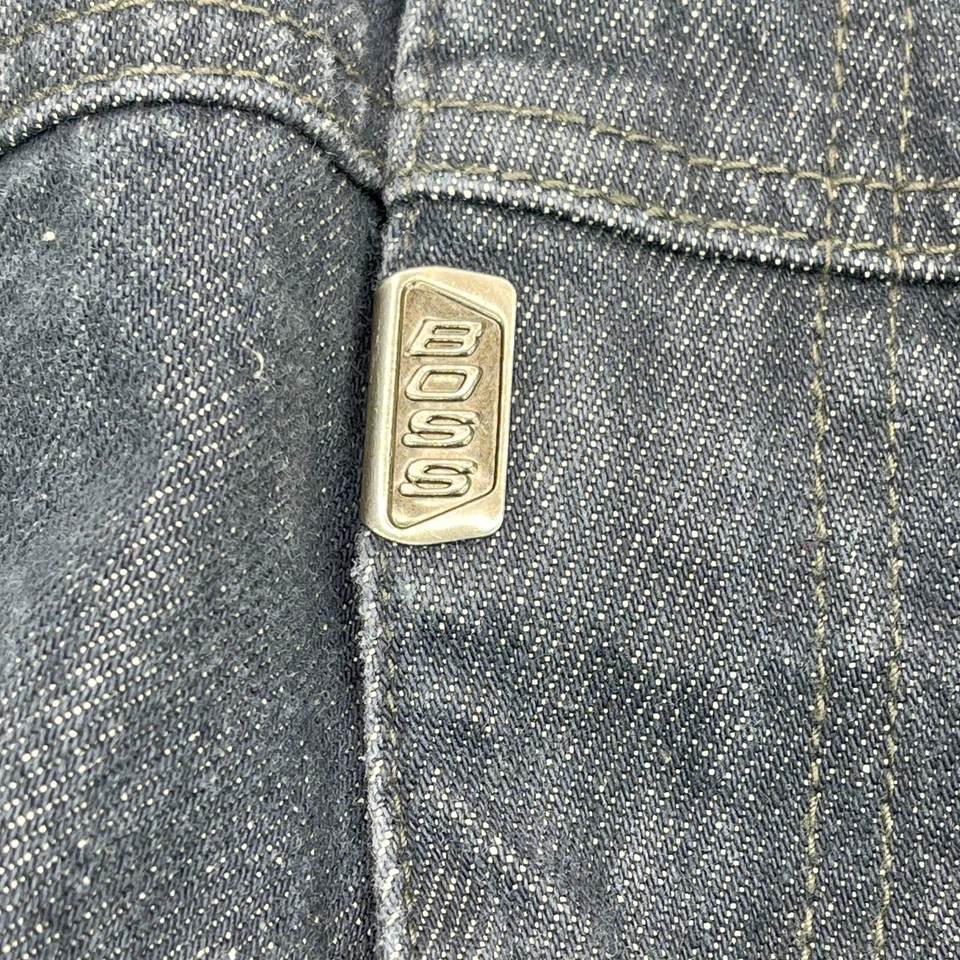Jeans Boss IG Design Para Hombres 34 Azul Pierna Ancha Súper Sueltos Patinador De Colección Estilo JNCO Foto 4 de 4