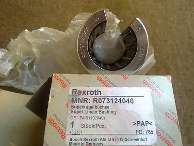 Rexroth SUPERKUGELBÜCHSE  MNR:R073124040  SUPER LINEAR BUSHING