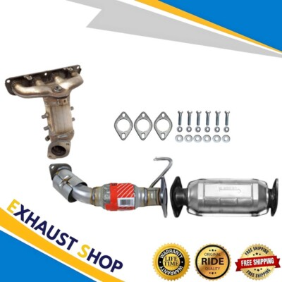 #ad Front ManifoldPipeRear Cat For11 16Hyundai Elantra 1.8L Sedan SULEV California $309.75