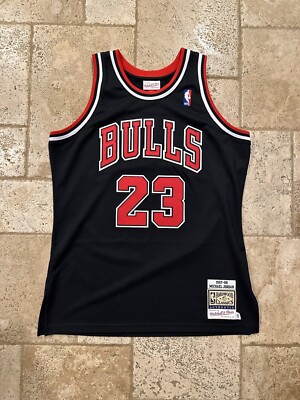 Mitchell & Ness Bulls ジョーダンユニホームusサイズS Mitchell & Ness NBA Chicago Bulls Authentic Jordan Jersey | eBay