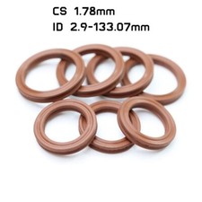 CS 1.78mm ID 2.9-133.07mm FKM Quad Ring X-Ring Square Oil Seal Fluorine Rubber