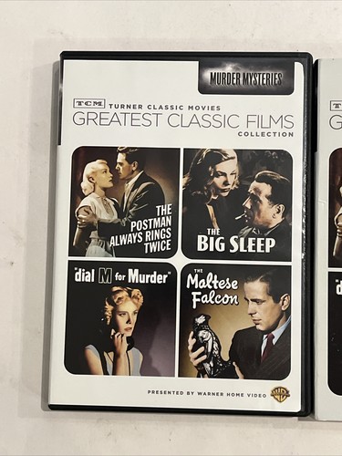 Turner Classic 4 Murder Mysteries Postman Sleep Murder Maltese (dvd 2009) FAIR - Picture 2 of 21