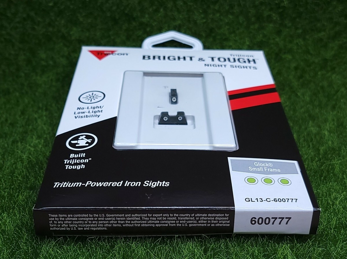 Trijicon Bright & Tough Night Sight Set Glock 42/43/43X/48 Green