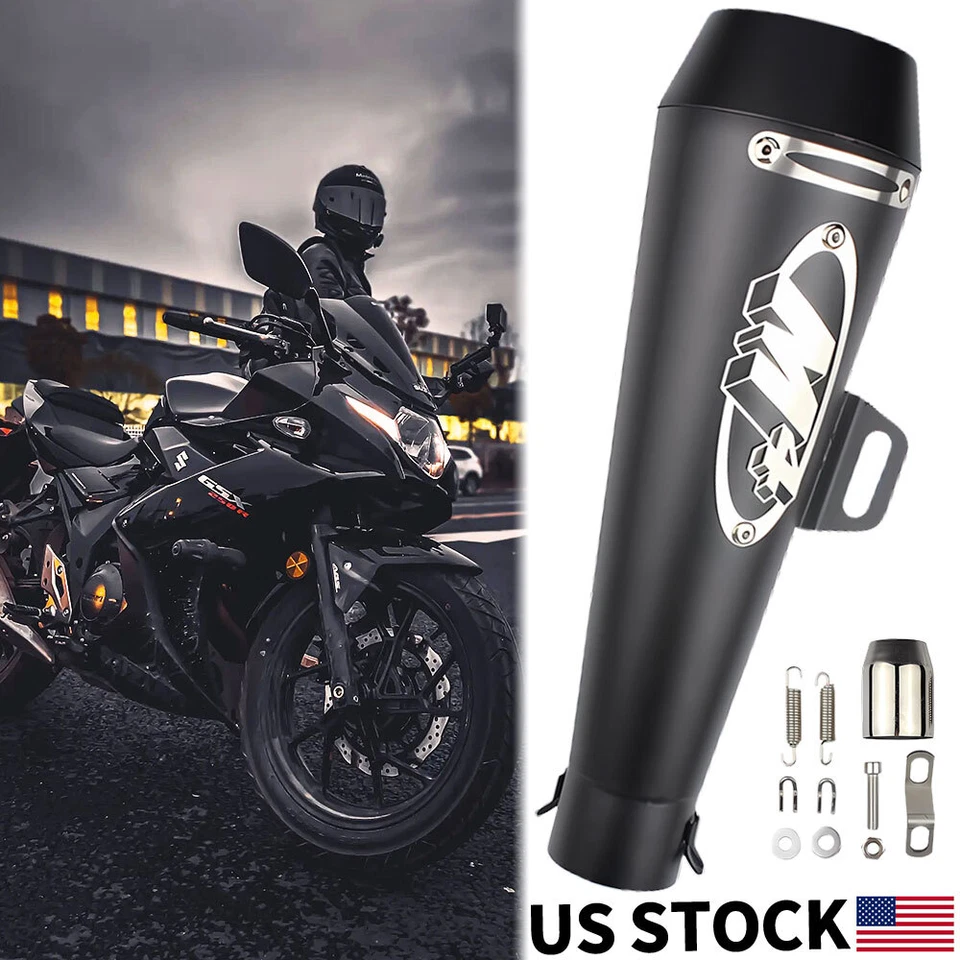 Tubos silenciadores de escape de motocicleta 2025 DB Killer escape deslizante para GSXR 750 YZF WH Foto 2 de 4