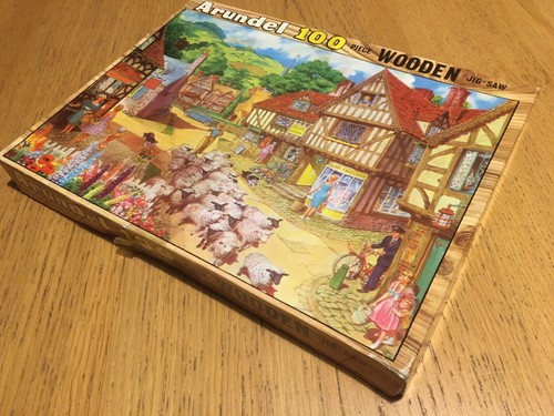 Vintage Tower Press Arundel Wooden Jigsaw Puzzle Retro Rare Jig Saw 