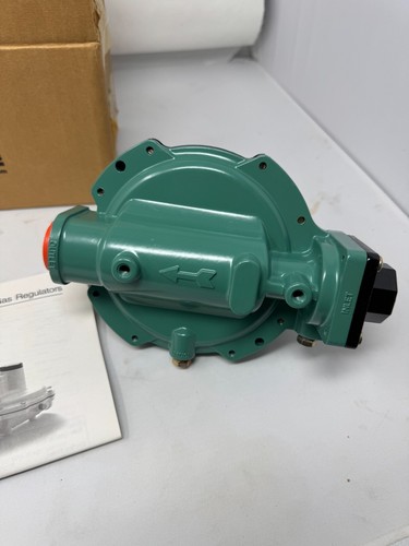 Fisher R622-CFF LP Gas Regulator 1/2" FNPT 10 PSI Max Inlet Relief Valve - Picture 6 of 7