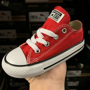 converse infantil vermelho