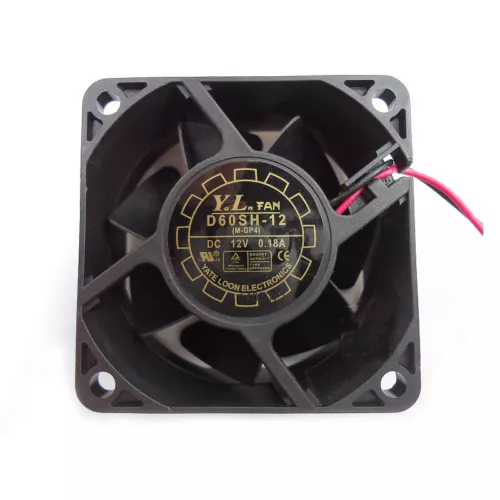 Yate Loon D60SH-12 Cooling Fans DC12V 0.18A 2Pin 6025 Fan 60*60*25MM Original 