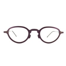 Vintage la Eyeworks Eyeglasses Frames SAGE 345M Matte Black Purple 43-25-140