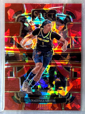 NaLyssa Smith 2024 Panini Select WNBA Red Cracked Ice Prizm-#49 Indiana Fever