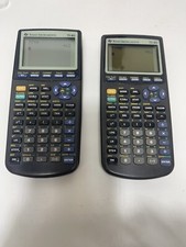 2 Texas Instruments TI-83 Graphing Calculators With Covers