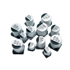 100PCS NEW Chip aluminum electrolytic capacitor 50V220UF 10X10.5 YX