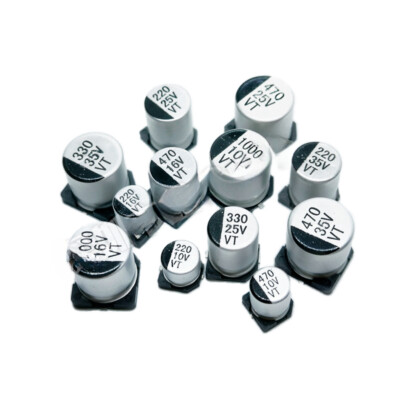 100PCS NEW Chip aluminum electrolytic capacitor 35V220UF 8X10.5 #YX